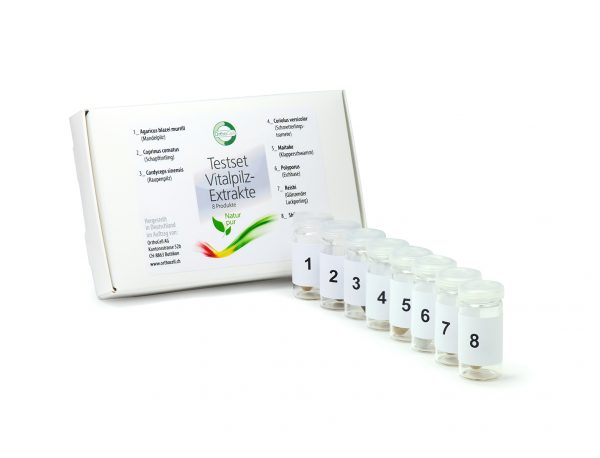 Testset - Kombination Nahrungsergänzungen - Vitalpilze