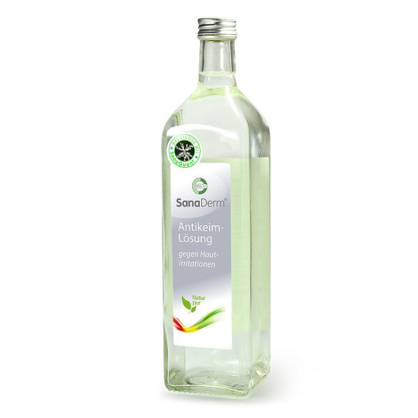 SanaDerm - Antikeimlösung 1L Glasflasche